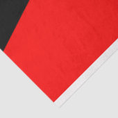 Vlag van het libertariële socialisme tissuepapier (Detail)