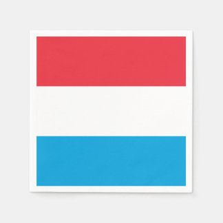 Vlag van het Luxemburgse papier Napkins Servetten