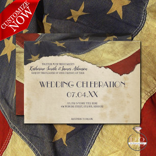 vlag van het militair huwelijk kaart