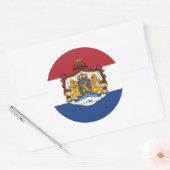 Vlag van het Nederlandse Wapenschild Stickers (Envelop)