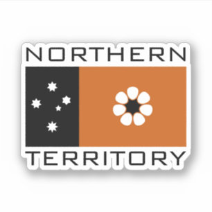 Vlag van het noordelijk gebied (AUSTRALIË) Sticker