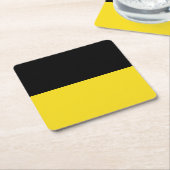 Vlag van het Onderzetter Baden-Württemberg Square  (Schuin)