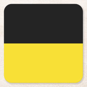 Vlag van het Onderzetter Baden-Württemberg Square 