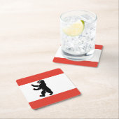 Vlag van het Onderzetter van het Square Paper Berl (Insitu)