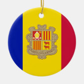 Vlag van het Ornament Andorra (Voorkant)