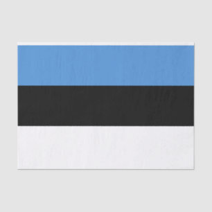 Vlag van het Papieren zakdoekje van Estland Tissuepapier