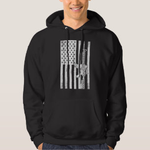Vlag van het Pistool van de Verenigde Staten van A Hoodie