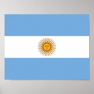 Vlag van het Poster van Argentinië