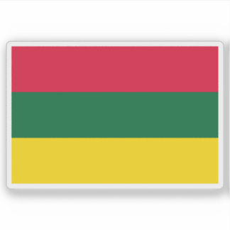 Vlag van het Regentschap van Algiers, Algerije Sticker