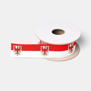 Vlag van het Satin Ribbon van Brandenburg Lint