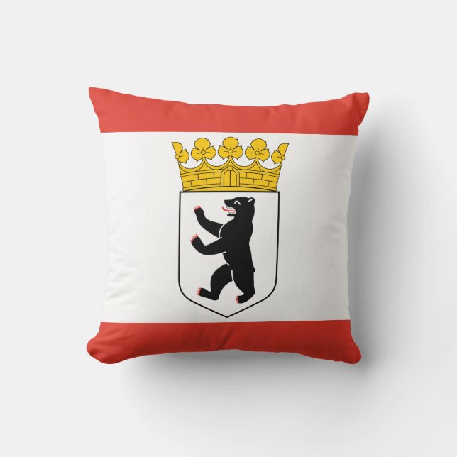 Vlag van het Sierkussen Berlijn (Voorkant)