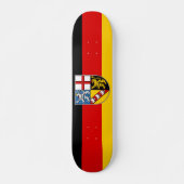 Vlag van het Skateboard van Saarland (Voorkant)