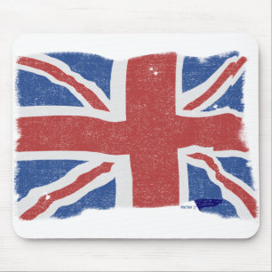  vlag van het Verenigd Koninkrijk 2 Mousepad Muismat
