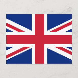 Vlag van het Verenigd Koninkrijk Briefkaart
