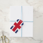 Vlag van het Verenigd Koninkrijk Cadeaulabel (Met Touw)