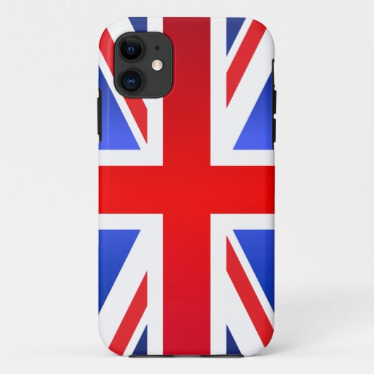 vlag van het Verenigd Koninkrijk Case-Mate iPhone Case (Achterkant)