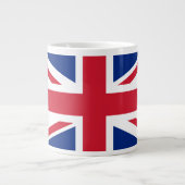 Vlag van het Verenigd Koninkrijk Extra Grote Mok (Voorkant)