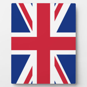 Vlag van het Verenigd Koninkrijk Fotoplaat