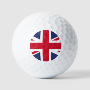 Vlag van het Verenigd Koninkrijk Golfballen