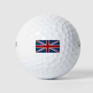 Vlag van het Verenigd Koninkrijk Golfballen