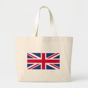 Vlag van het Verenigd Koninkrijk Grote Tote Bag