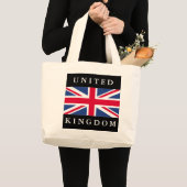 Vlag van het Verenigd Koninkrijk Grote Tote Bag (Voorkant (product))