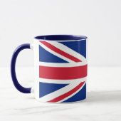 Vlag van het Verenigd Koninkrijk Mok (Links)