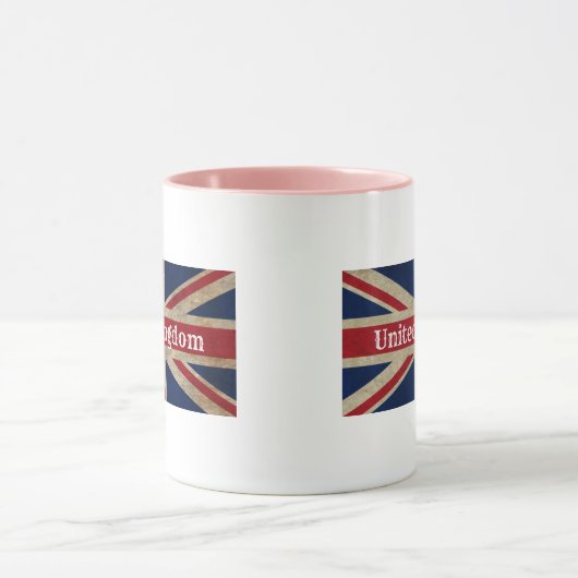 Vlag van het Verenigd Koninkrijk Mok (Midden)