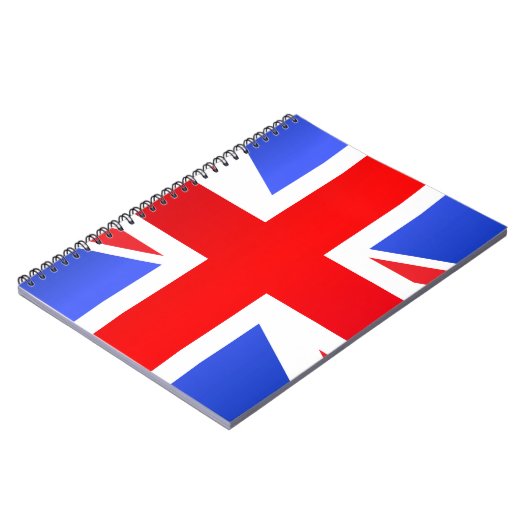 vlag van het Verenigd Koninkrijk Notitieboek (Linkerzijde)