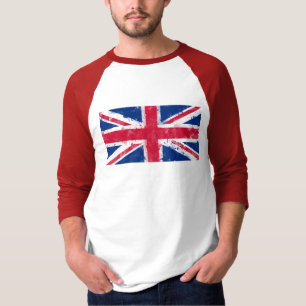 Vlag van het Verenigd Koninkrijk of van de EU-vlag T-shirt