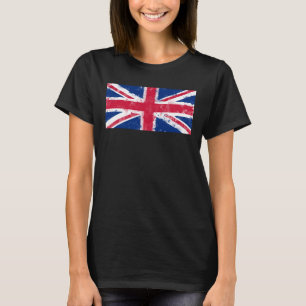Vlag van het Verenigd Koninkrijk of van de EU-vlag T-shirt