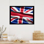 Vlag van het Verenigd Koninkrijk - Poster (Keuken)