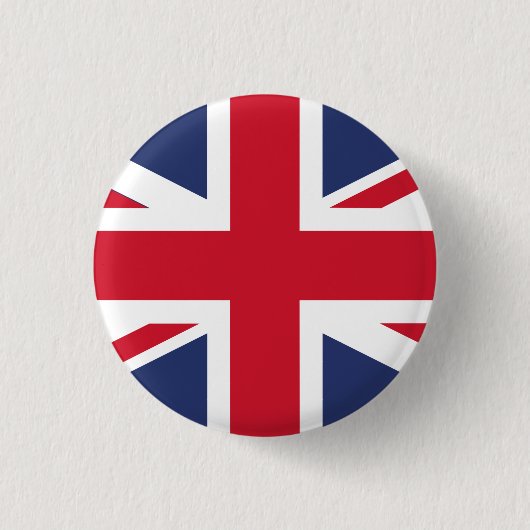 Vlag van het Verenigd Koninkrijk Ronde Button 3,2 Cm (Voorkant)