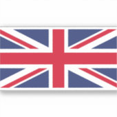 Vlag van het Verenigd Koninkrijk Sticker (Voorkant)