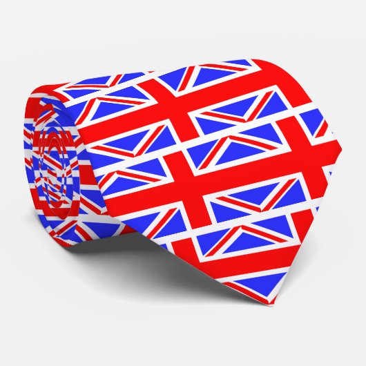 Vlag van het Verenigd Koninkrijk Stropdas (Opgerold)