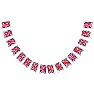 Vlag van het Verenigd Koninkrijk + uw ideeën Vlaggetjes