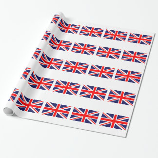 vlag van het Verenigd Koninkrijk van Groot-Brittan Cadeaupapier