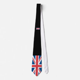 Vlag van het Verenigd Koninkrijk van Groot-Brittan Stropdas