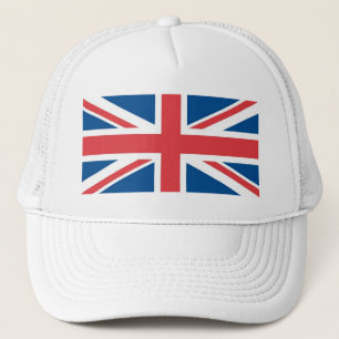 Vlag van het Verenigd Koninkrijk van Groot-Brittan Trucker Pet