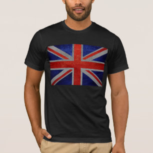 Vlag van het Verenigd Koninkrijk Vintage T-shirt