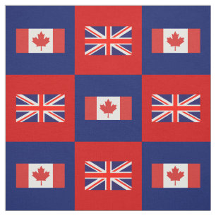 Vlag van het Verenigd Koninkrijk, vlag van Canada Stof