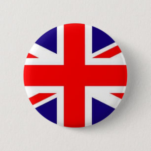 vlag van het vk ronde button 5,7 cm