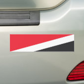 Vlag van het Vorstendom Sealand Bumpersticker (Op auto)