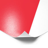 Vlag van het Vorstendom Sealand Foto Afdruk (Hoek)