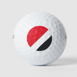 Vlag van het Vorstendom Sealand Golfballen