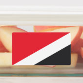 Vlag van het Vorstendom Sealand Labels (Aangebracht)