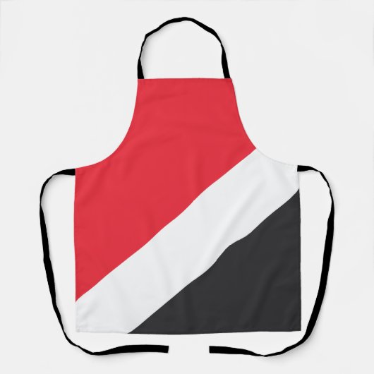 Vlag van het Vorstendom Sealand Schort (Voorkant)