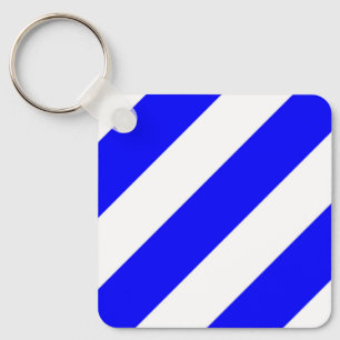 vlag van het zeemijlmerk van het zes-symbool sleutelhanger