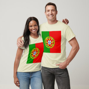 Vlag van hoge kwaliteit voor Portugal T-shirt