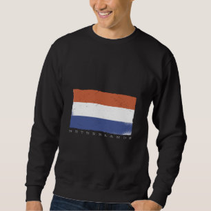 Vlag van Holland met Nederlandse tekst Trui